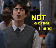 Community Not A Great Friend GIF - Community Not A Great Friend John Oliver GIFs