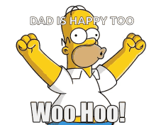 Whoo Hoo The Simpsons GIF - Whoo Hoo The Simpsons Excited GIFs