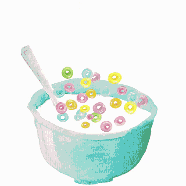 Cereal Breakfast GIF - Cereal Breakfast Lets Eat - Discover & Share GIFs
