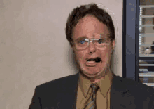 Creepy Scary GIF - Creepy Scary Dwight GIFs