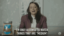 Im Only Allowed To Watch Things That Are Medium Movies With Value GIF - Im Only Allowed To Watch Things That Are Medium Movies With Value Movies With Lesson GIFs