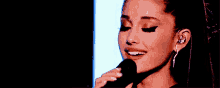 Ariana Grande Blushing GIF - Ariana Grande Blushing Bae GIFs