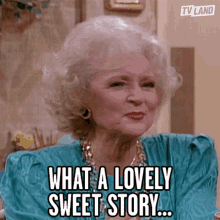 What A Lovely Sweet Story Nice Story GIF - What A Lovely Sweet Story Nice Story Cute GIFs