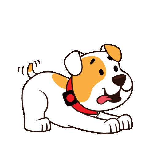 Cute Dog Sticker