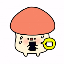 mushroom cute cell phone no battery