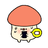 Mushroom Cute Sticker - Mushroom Cute Cell Phone Stickers