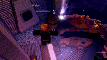 a screenshot of a video game with skyboy and memesforlife on the screen