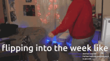 Jankylanky Jankylankytv GIF - Jankylanky Jankylankytv Flipping Into The Week Like GIFs