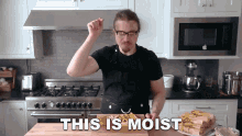 This Is Moist Joshua Weissman GIF - This Is Moist Joshua Weissman This Is Not Dry GIFs