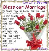 Im Praying For You Bless Our Marriage Sticker