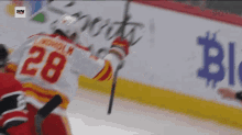 Calgary Flames Elias Lindholm GIF - Calgary Flames Elias Lindholm Flames GIFs