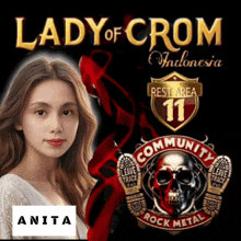lady of crom indonesia rest area 11 community rock metal and anita