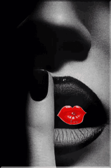 Lips Shh GIF - Lips Shh Shush GIFs
