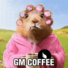 Gm Coffee GIF - Gm Coffee Good Morning GIFs