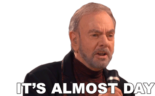 Its Almost Day Neil Diamond Sticker - Its Almost Day Neil Diamond Christmas Medley Song Stickers