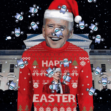 Joe Biden Among Us GIF - Joe Biden Among Us Christmas GIFs