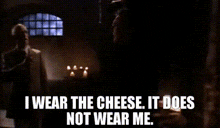 Buffy Cheese Man GIF - Buffy Cheese Man The Cheese Does Not Wear Me GIFs