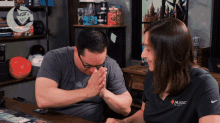 High Five Respect GIF - High Five Respect Bow GIFs