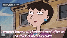 I Wanna Have A Perfume Named After Us,"Arnold And Helga"!.Gif GIF