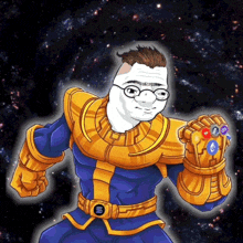 Thanos Thanos Snap GIF