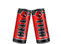 Hell Energy Sticker - Hell Energy Drink Stickers