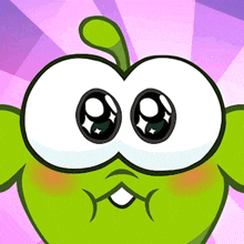 Baby Face Om Nom GIF - Baby Face Om Nom Cut The Rope GIFs