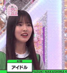Nakashima Yuzuki Sakurazaka46 GIF