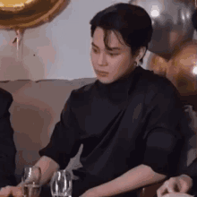 Perfectboykoo Jimin Zoning Out GIF - Perfectboykoo Jimin Zoning Out Jimin Staring GIFs