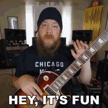 hey its fun ryan bruce riffs beards and gear its interesting its exciting