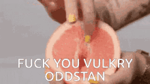 Fuck You Vulkry GIF - Fuck You Vulkry Oddstan GIFs