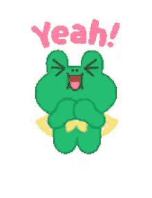 Frog Excited GIF - Frog Excited Yeah GIFs