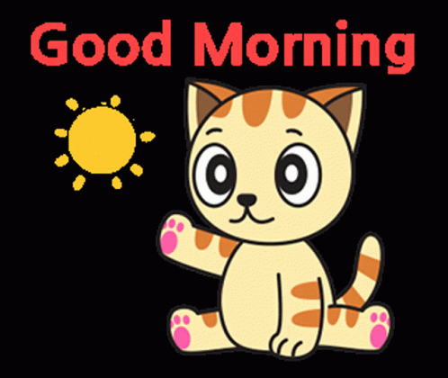 Good Morning Reaction Sticker - Good Morning Reaction Happy - Discover ...