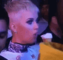 Katy Perry Bouncing with Major Cleavage on Make a GIF