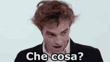 Robert Pattinson Che Cosa Attore Twilight GIF - Robert Pattinson What Actor GIFs