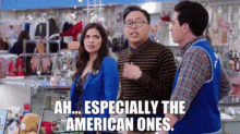 Superstore Mateo Liwanag GIF - Superstore Mateo Liwanag Ah Especially The American Ones GIFs