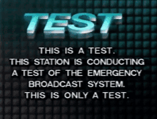 Test This Is A Test GIF - Test This Is A Test Emergency GIFs