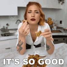 Its So Good Candice Hutchings GIF - Its So Good Candice Hutchings Edgy Veg GIFs