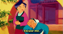 Mulan Excuse Me GIF - Mulan Excuse Me Huh GIFs