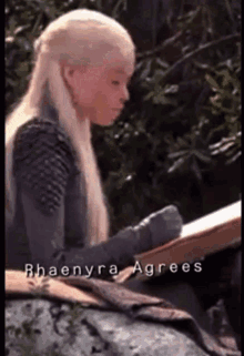 Rhaenyra Targaryen Rhaenyra Agrees GIF - Rhaenyra Targaryen Rhaenyra Agrees Rhaenyra Nod GIFs