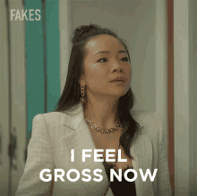 I Feel Gross Now Rebecca Li GIF - I Feel Gross Now Rebecca Li Fakes GIFs