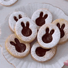 Bunny Cookies Nutella Bunny Cookies GIF - Bunny Cookies Cookies Nutella Bunny Cookies GIFs