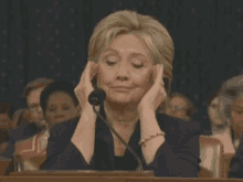 Hillary Clinton Headache GIF - Hillary Clinton Headache GIFs