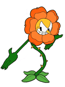 cuphead floral