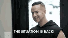 The Situation Is Back Im Back GIF - The Situation Is Back Im Back Back To Normal GIFs
