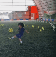 kicking football tricks skill soccer