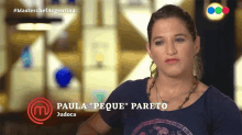 No Sé Paula Peque Pareto GIF - No Sé Paula Peque Pareto Masterchef Argentina GIFs