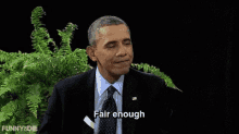 Fair Enough GIF - Fair Enough Obama GIFs