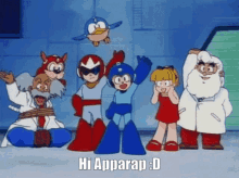 Ap Parap Mega Man GIF - Ap Parap Mega Man Mega Man Rock GIFs