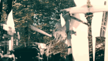 Drumming Moon Tooth GIF - Drumming Moon Tooth Ray Marte GIFs