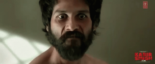 Beard Angry GIF - Beard Angry Shahid Kapoor GIFs